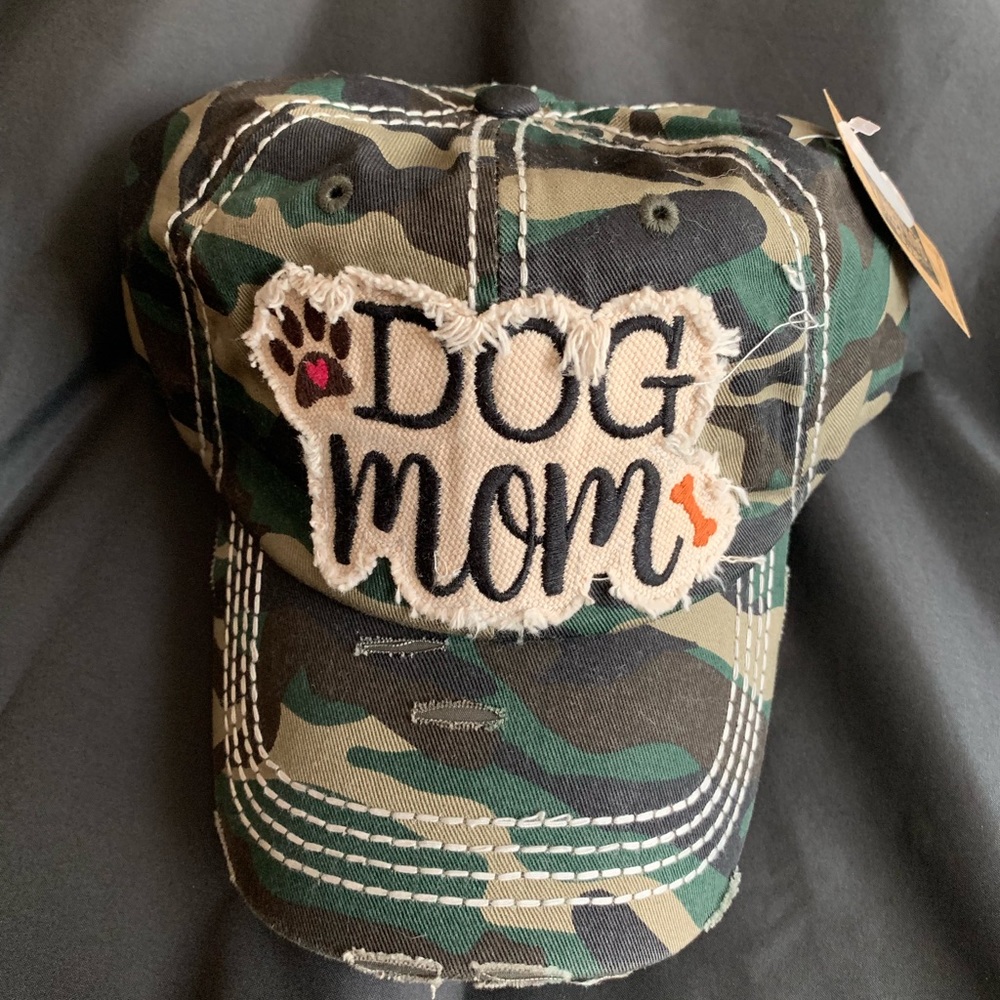 Camouflage DOG MOM Hat